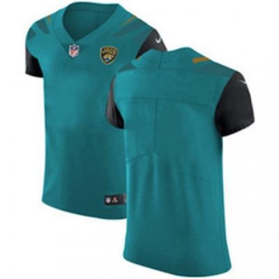 Nike Jaguars Blank Teal Green Team Color Mens Stitched NFL Vapor Untouchable Elite Jersey