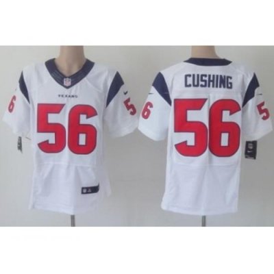 Nike Houston Texans 56 Brian Cushing White Elite NFL Jersey