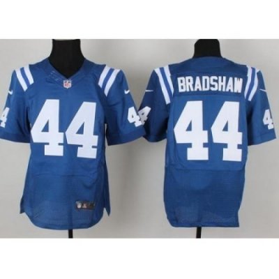 Nike Indianapolis Colts 44 Ahmad BradshaW Blue Elite NFL Jersey