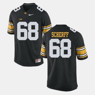 Brandon Scherff Black Iowa Hawkeyes Alumni Football Game Jersey