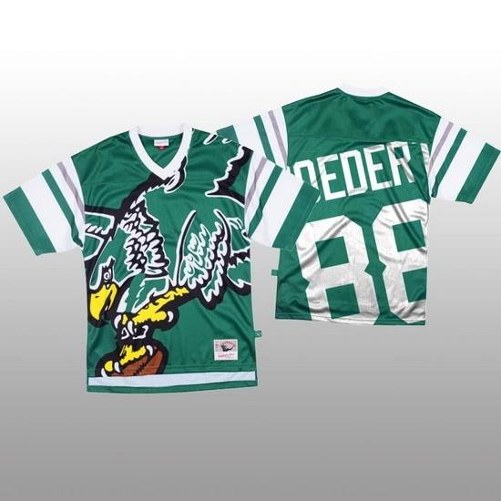 NFL Philadelphia Eagles 88 Dallas Goedert Green Men Mitchell  26 Nell Big Face Fashion Limited NFL Jersey