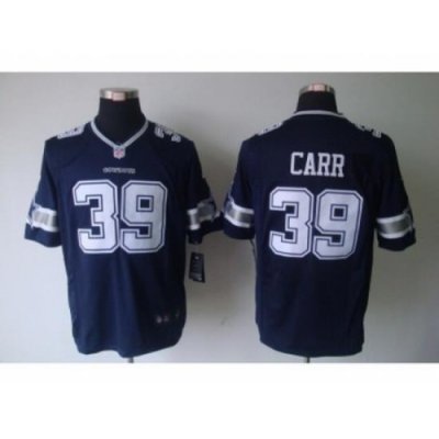 Nike Dallas Cowboys 39 Brandon Carr blue Game NFL Jersey