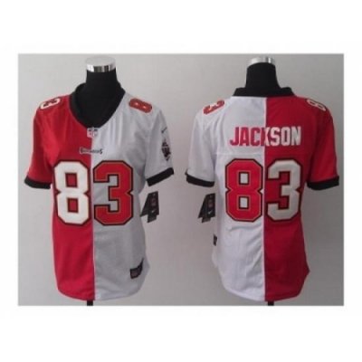 Nike Women Jerseys Tampa Bay Buccaneers #83 Jackson white-red[split]