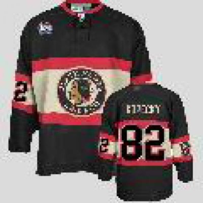 Chicago Blackhawks #82 Tomas Kopecky Winter Classic Black