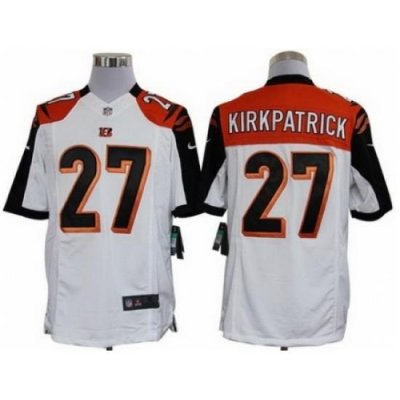 Nike Cincinnati Bengals 27 Dre Kirkpatrick White LIMITED NFL Jersey