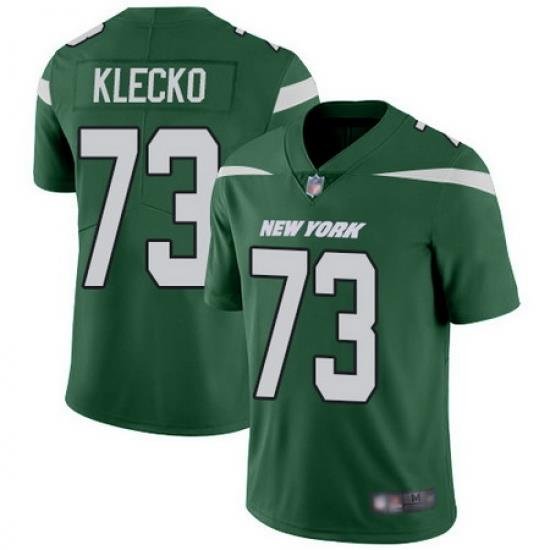 Jets #73 Joe Klecko Green Team Color Men Stitched Football Vapor Untouchable Limited Jersey