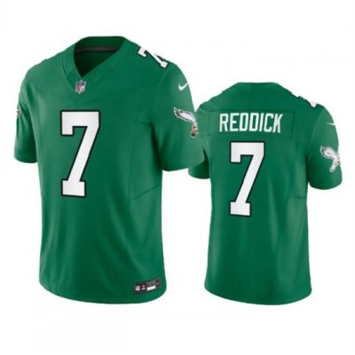 Men Philadelphia Eagles 7 Haason Reddick Green 2023 F U S E  Vapor Untouchable Stitched Football Jersey