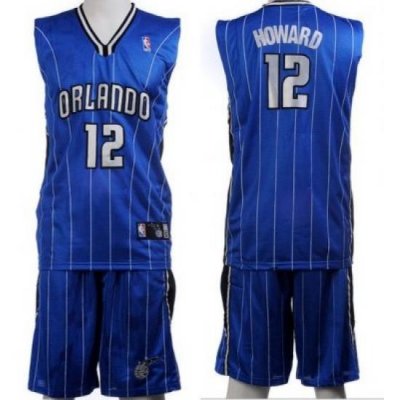 Orlando Magic 12 Howard Blue Jerseys&Shorts