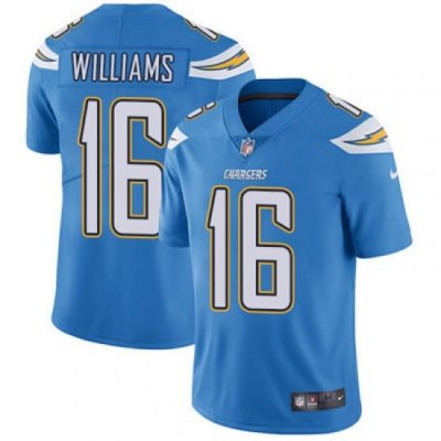 Youth Nike Chargers #16 Tyrell Williams Electric Blue Alternate Stitched NFL Vapor Untouchable Limited Jersey