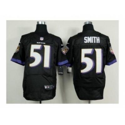 Nike baltimore ravens 51 Daryl Smith black Elite NFL Jersey