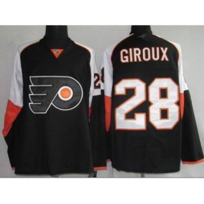 Philadelphia Flyers 28 CLAUDE GIROUX black jerseys