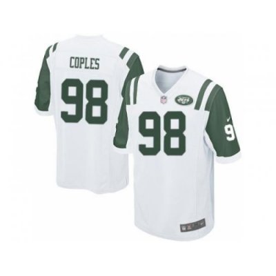 Nike NeW York Jets 98 Quinton Coples White Game NFL Jersey