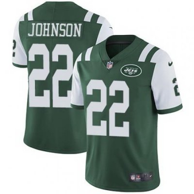 Nike Jets 22 Trumaine Johnson Green Vapor Untouchable Limited Jersey