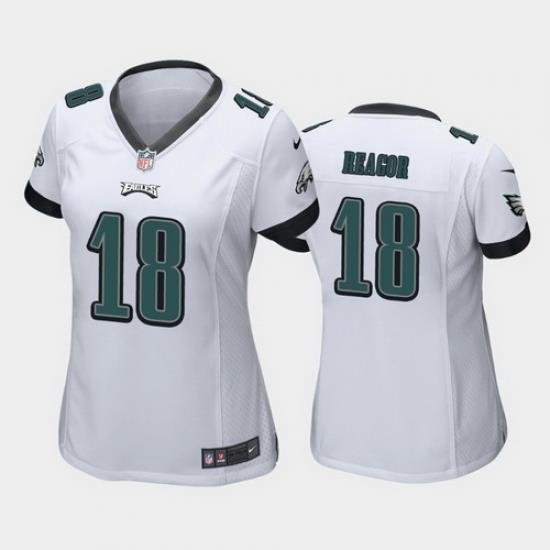 women jalen reagor philadelphia eagles white game jersey