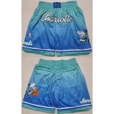 Charlotte Hornets Basketball Shorts 007