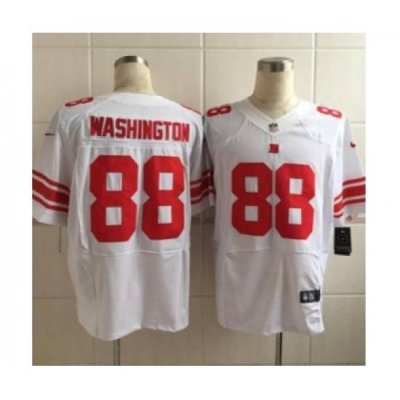 nike nfl jerseys new york giants 88 washington white[Elite][washington]