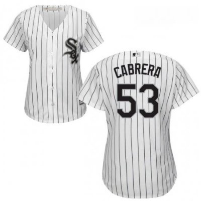 Womens Majestic Chicago White Sox 53 Welington Castillo Authentic White Home Cool Base MLB Jersey