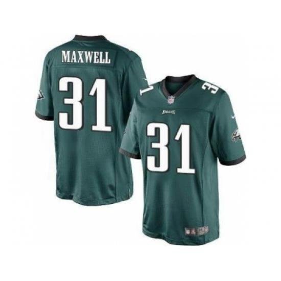 Nike Philadelphia Eagles 31 Byron Maxwell Green Limited NFL Jersey