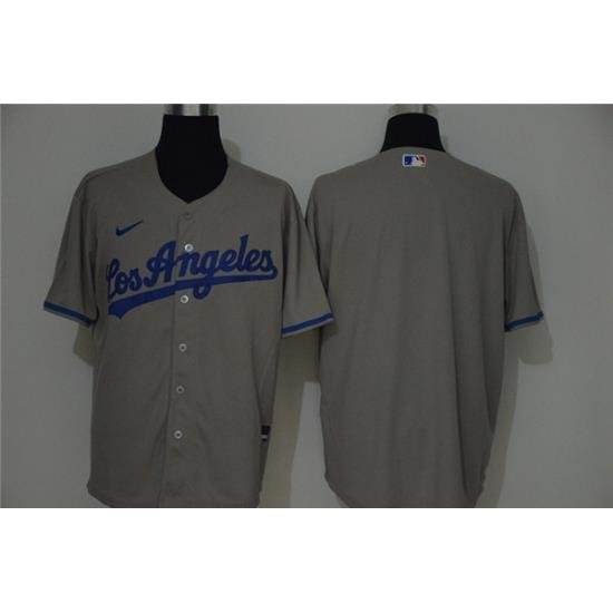 Dodgers Blank Gray 2020 Nike Cool Base Jersey