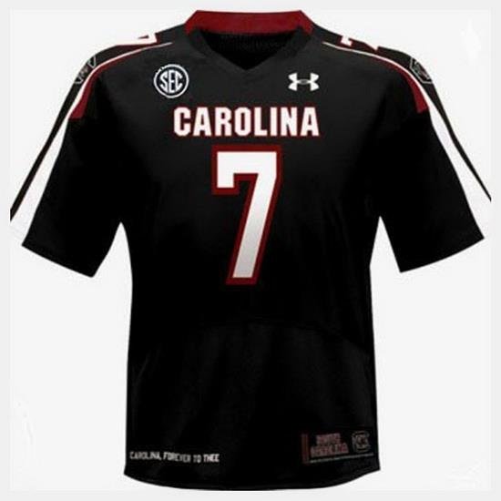 Men South Carolina Gamecocks Jadeveon Clowney College Football Black Jersey