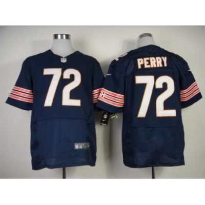 Nike Chicago Bears 72 William Perry Elite Blue NFL Jersey