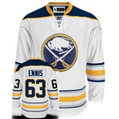 Buffalo Sabres NHL Jerseys #63 Tyler Ennis White Authentic Jersey 40TH