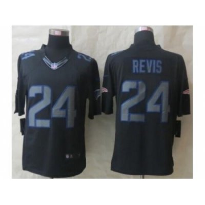 Nike NeW England Patriots 24 Darrelle Revis Black Limited Impact NFL Jersey