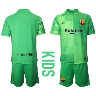 Kids Barcelona Soccer Jerseys 018