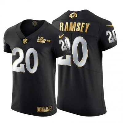 Los Angeles Rams 20 Jalen Los Angeles Ramsey Men Nike Black Edition Vapor Untouchable Elite NFL Jersey