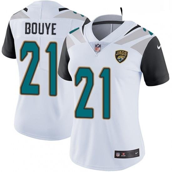 Womens Nike Jacksonville Jaguars 21 AJ Bouye Elite White NFL Jersey