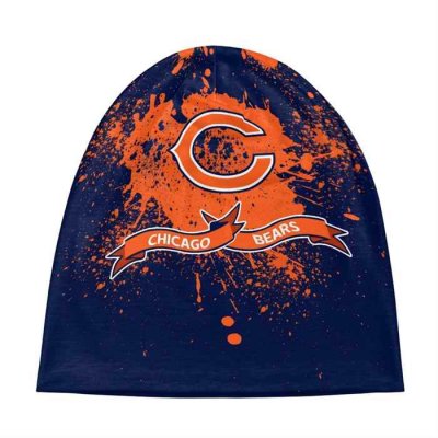 Chicago Bears Baggy Skull Hats 0123