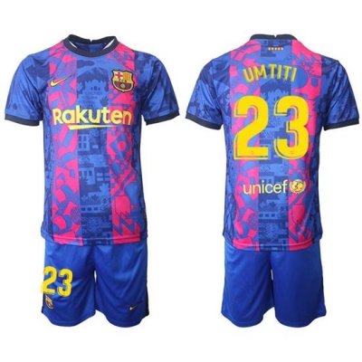 Men Barcelona Soccer Jersey 005