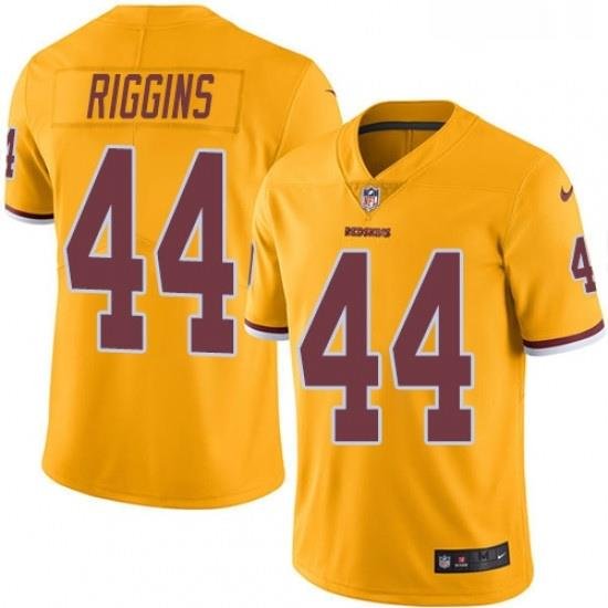 Youth Nike Washington Redskins 44 John Riggins Limited Gold Rush Vapor Untouchable NFL Jersey