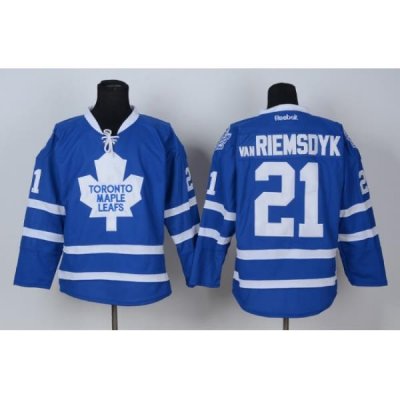 NHL Jersey Toronto Maple Leafs 21 van Riemsdyk Blue