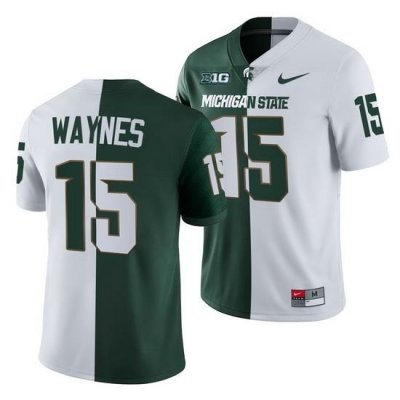 Michigan State Spartans Trae Waynes Michigan State Spartans Split Edition Jersey