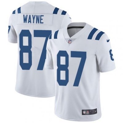 Nike Colts #87 Reggie Wayne White Mens Stitched NFL Vapor Untouchable Limited Jersey