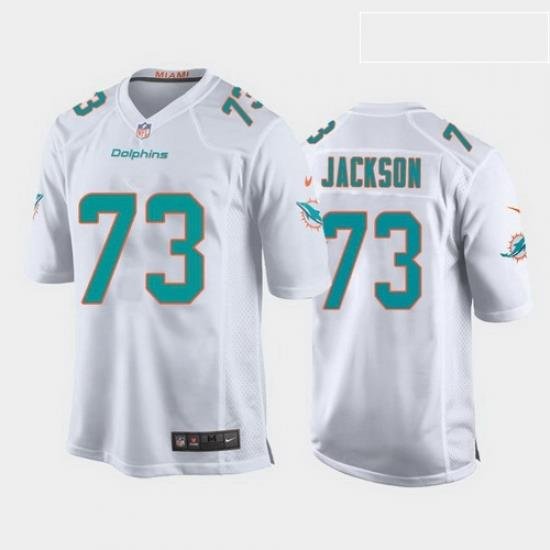 youth austin jackson miami dolphins white game jersey