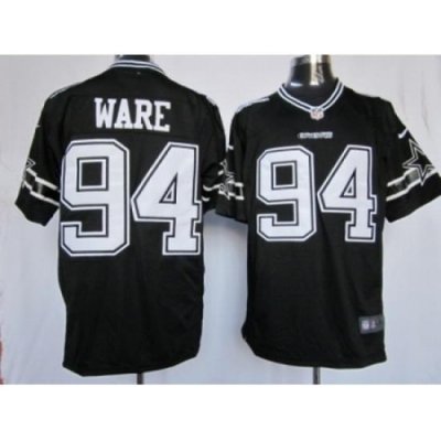 Nike Dallas CoWboys 94 DeMarcus Ware Black Limited Thankgivings NFL Jersey