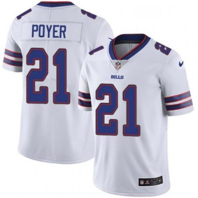 Youth Nike Buffalo Bills 21 Jordan Poyer White Vapor Untouchable Limited Player NFL Jersey