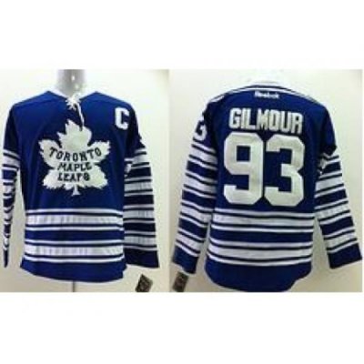 Toronto Maple Leafs 93 Doug Gilmour 2014 Winter Classic Blue NHL Jersey