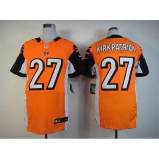 Nike Cincinnati Bengals 27 Dre Kirkpatrick orange Elite NFL Jersey