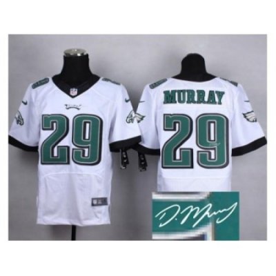 Nike Philadelphia Eagles 29 DeMarco Murray white Elite Signature NFL Jersey