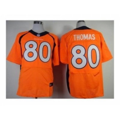 Nike Denver Broncos 80 Julius Thomas orange Elite NFL Jersey