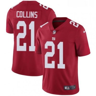 Youth Nike NeW York Giants 21 Landon Collins Elite Red Alternate NFL Jersey