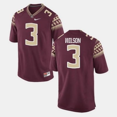 Florida State Seminoles Jesus Wilson Alumni Football Game Garnet Jersey