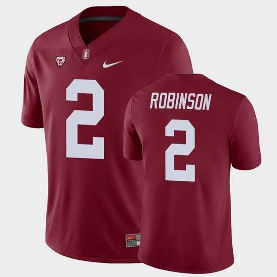 Men Stanford Cardinal Curtis Robinson College Football Cardinal Game Jersey