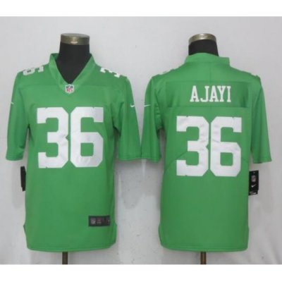 Nike Eagles #36 Jay Ajayi Green 2017 Vapor Untouchable Player Limited Jersey