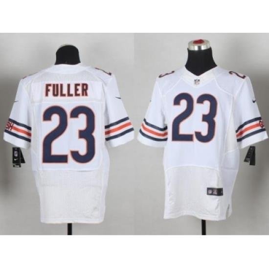 Nike Chicago Bears 23 Kyle Fuller White Elite NFL Jersey