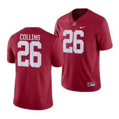 Alabama Crimson Tide Landon Collins Men's Crimson Game Nike Jersey