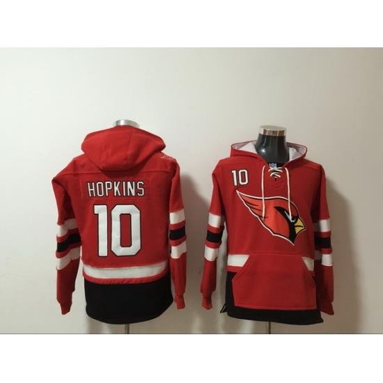 Men Nike  Arizona Cardinals DeAndre Hopkins 10 NFL Winter Thick Hoodie